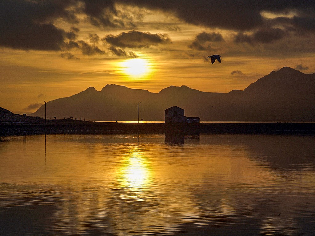 Sunset by Eskifjörður